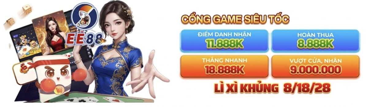 chương trình khuyến mãi nhà cái EE88